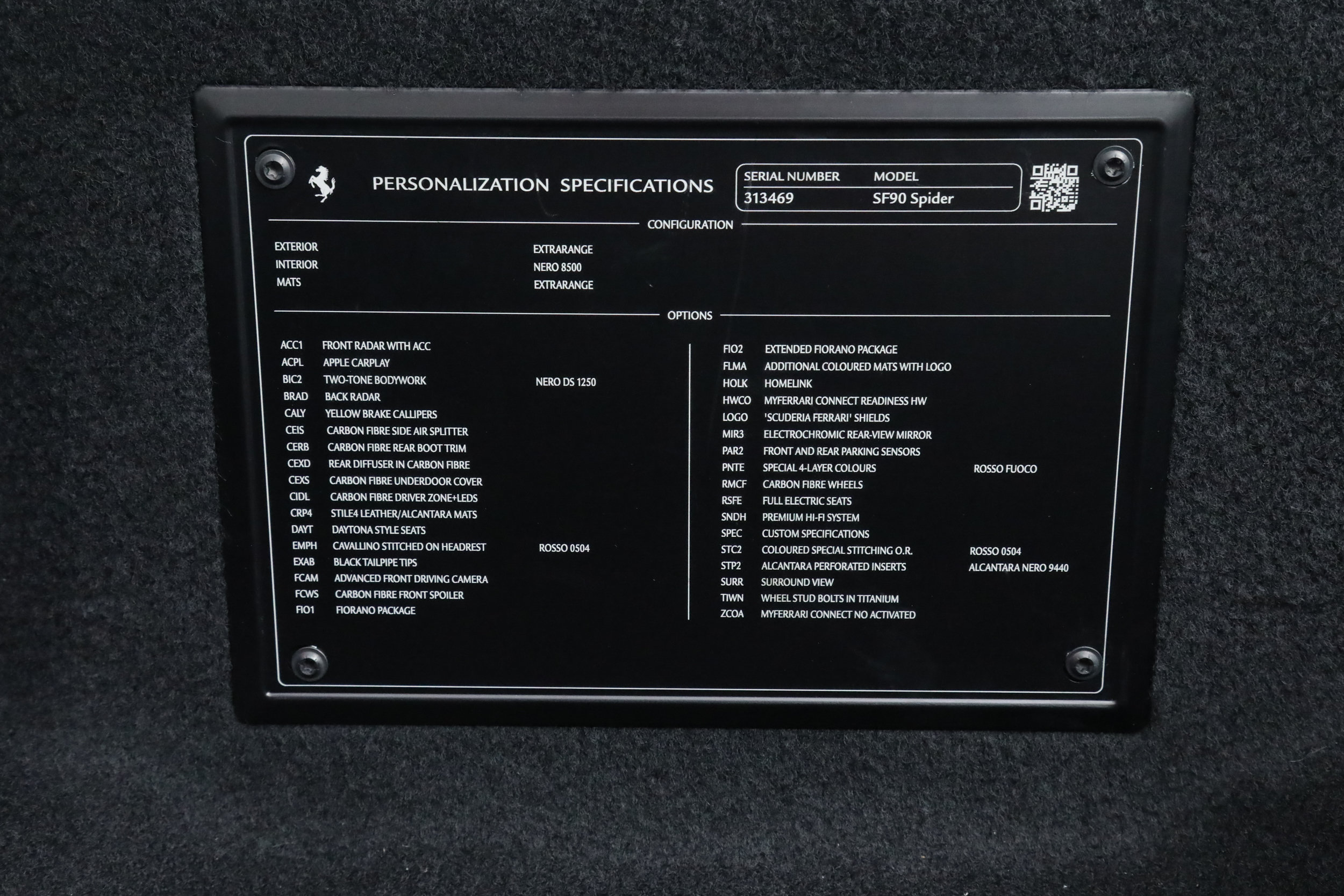 Certified 2025 Ferrari SF90 Spider AWD/4WD image 58