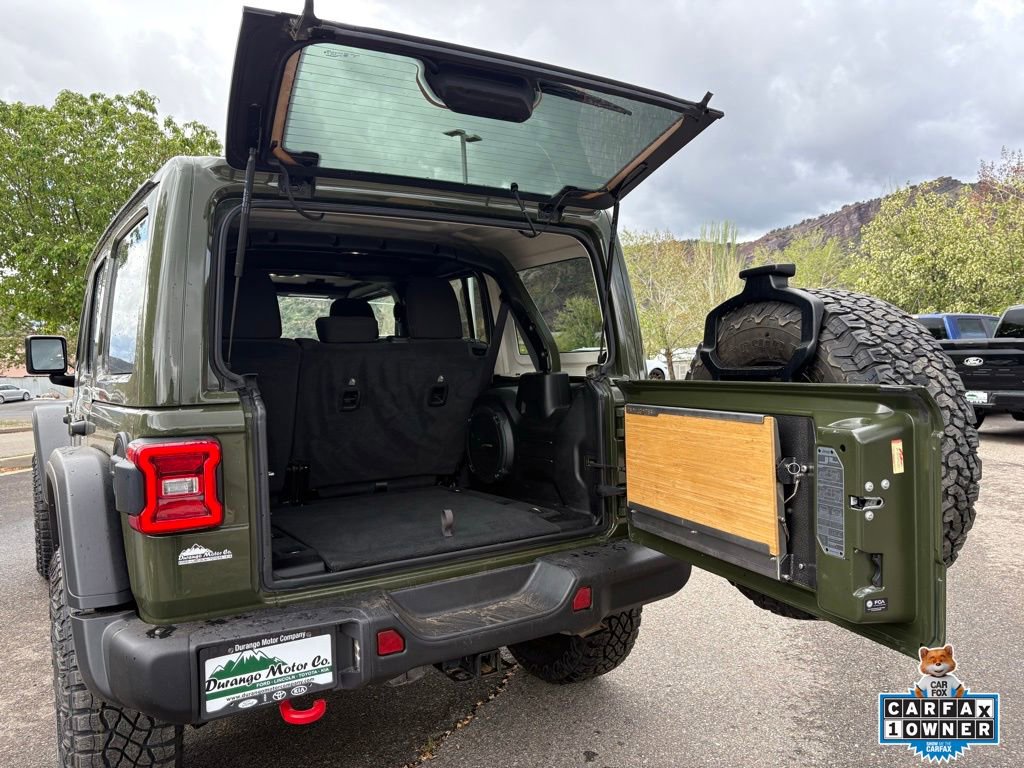 Used 2022 Jeep Wrangler Unlimited Rubicon w/ Steel Bumper Group image 8