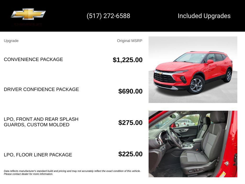 Certified 2024 Chevrolet Blazer LT w/ Convenience Package FWD image 15