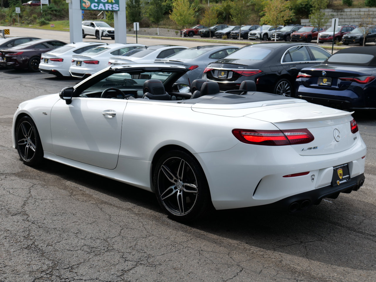 Used 2020 Mercedes-Benz E 53 AMG 4MATIC Cabriolet w/ Driver Assistance Package image 65