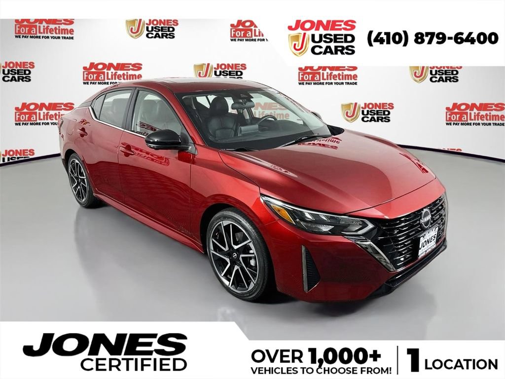 Certified 2025 Nissan Sentra SR w/ SR Premium Package FWD image 1