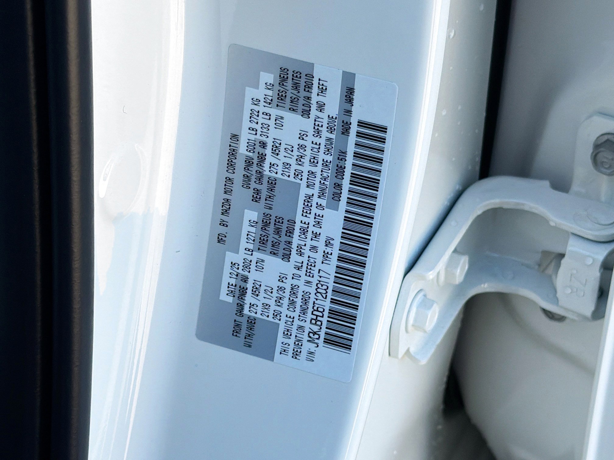 New 2026 MAZDA CX-70 3.3 Turbo w/ Preferred Package image 41