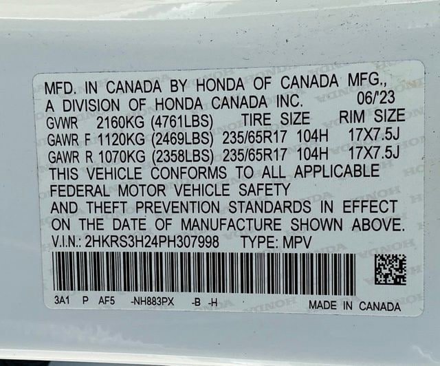 Certified 2023 Honda CR-V LX image 26