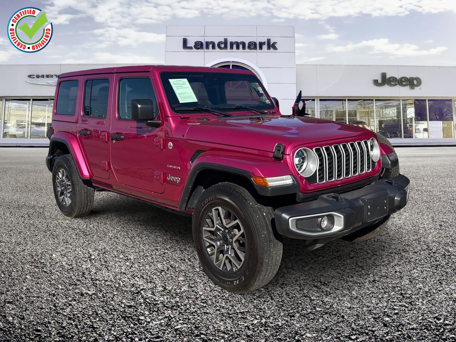 Used 2024 Jeep Wrangler Sahara w/ Safety Group image 1