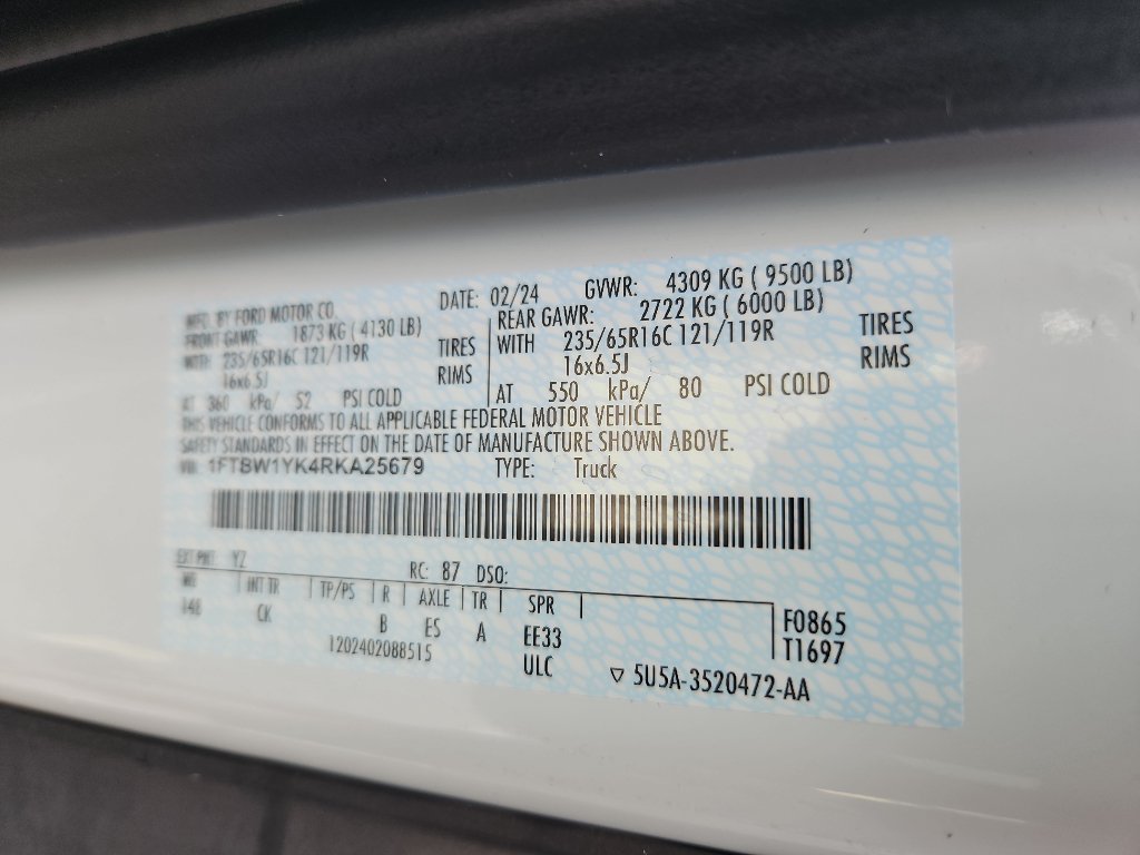 Used 2024 Ford E-Transit Low Roof RWD image 24