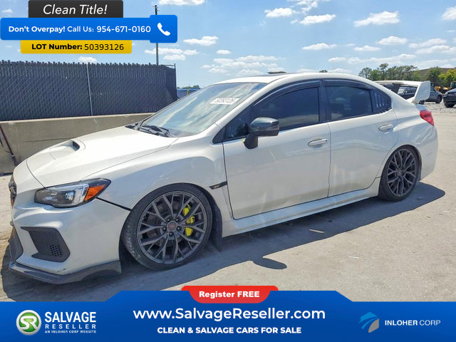 Used 2018 Subaru WRX STI Limited AWD/4WD image 1
