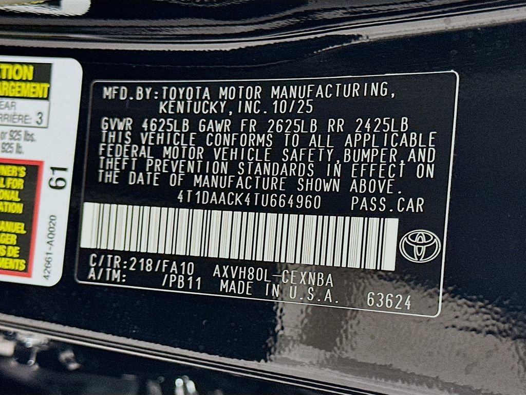 Certified 2026 Toyota Camry LE image 32