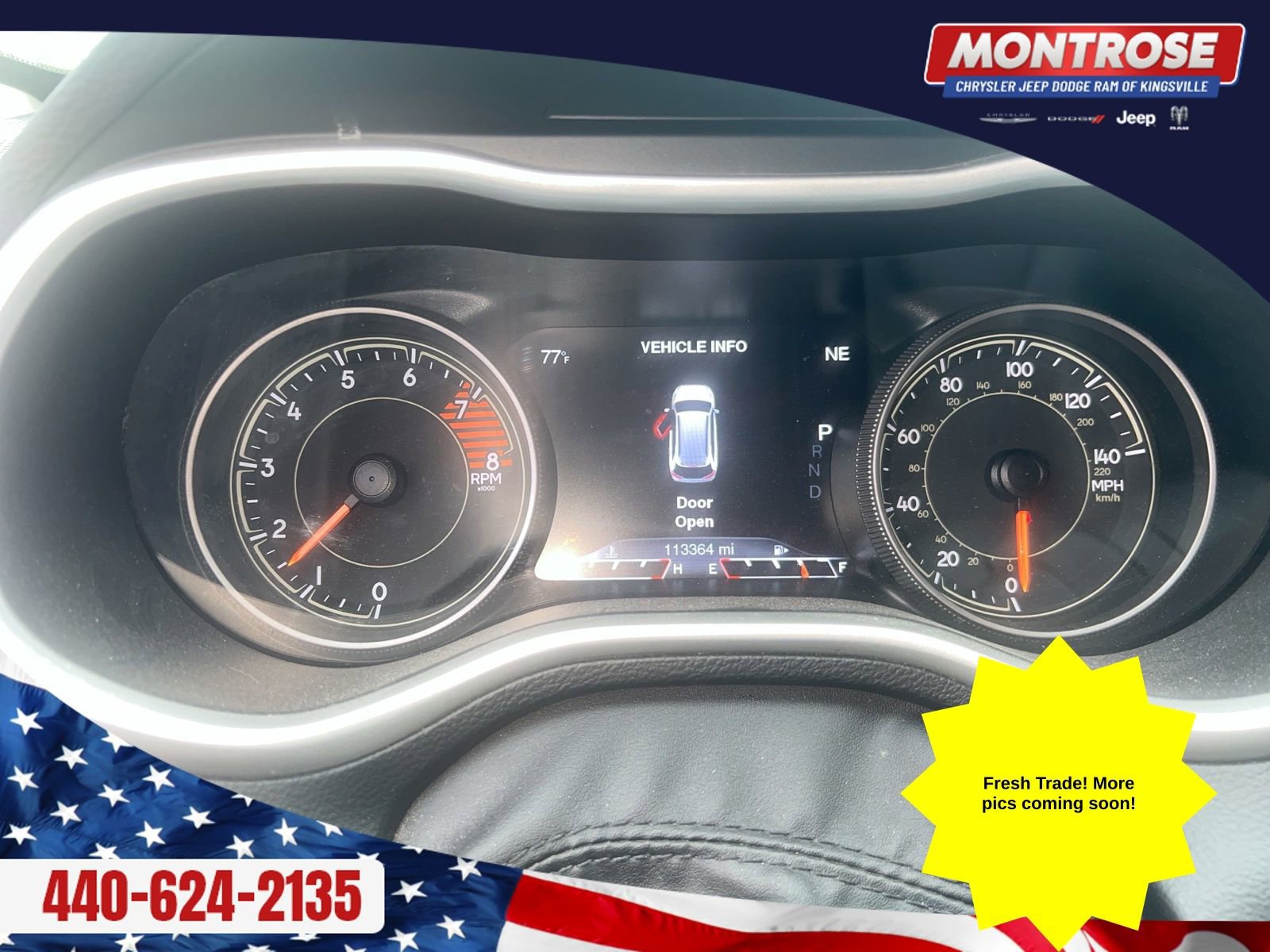 Used 2017 Jeep Cherokee Trailhawk w/ Cold Weather Group AWD/4WD image 7