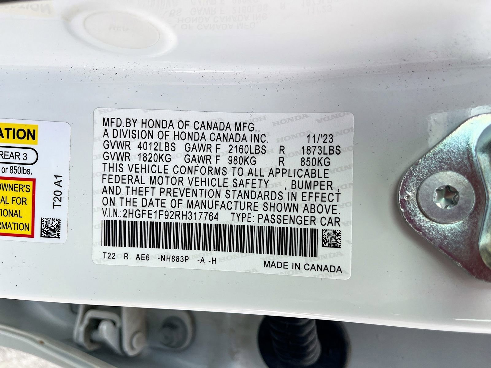 Used 2024 Honda Civic Touring image 33