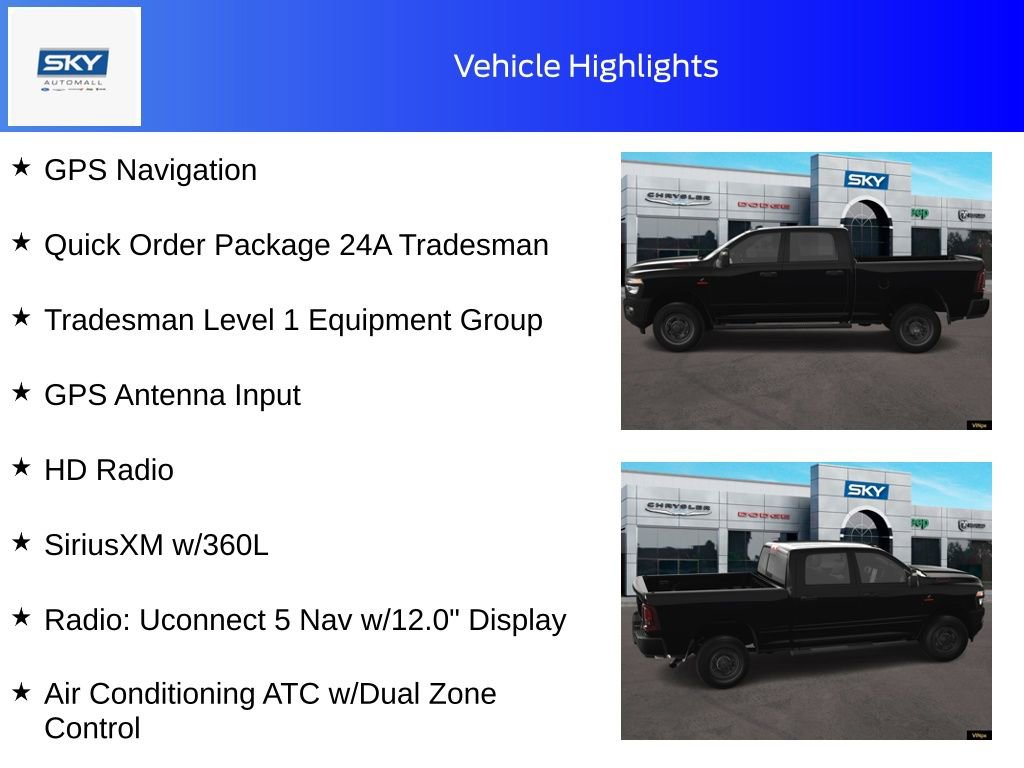 New 2025 RAM 2500 Tradesman image 11
