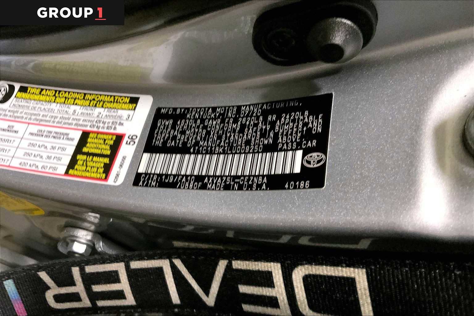 Used 2020 Toyota Camry LE w/ Cold Weather Package image 37