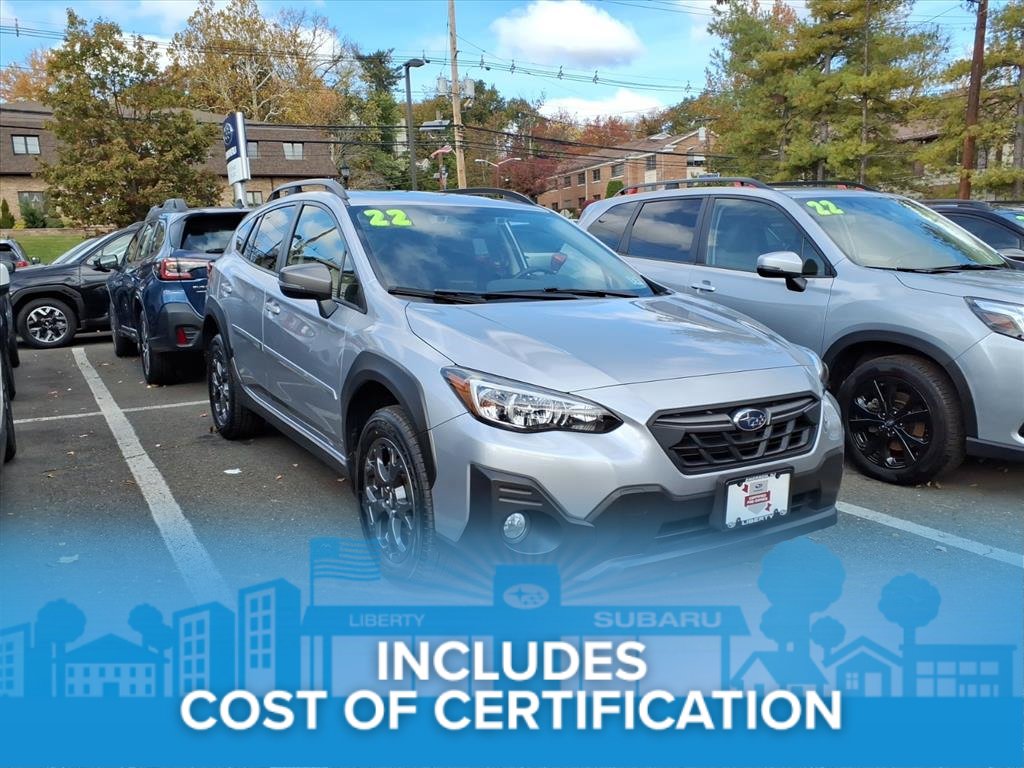 Certified 2022 Subaru Crosstrek 2.5i Sport w/ Moonroof Package