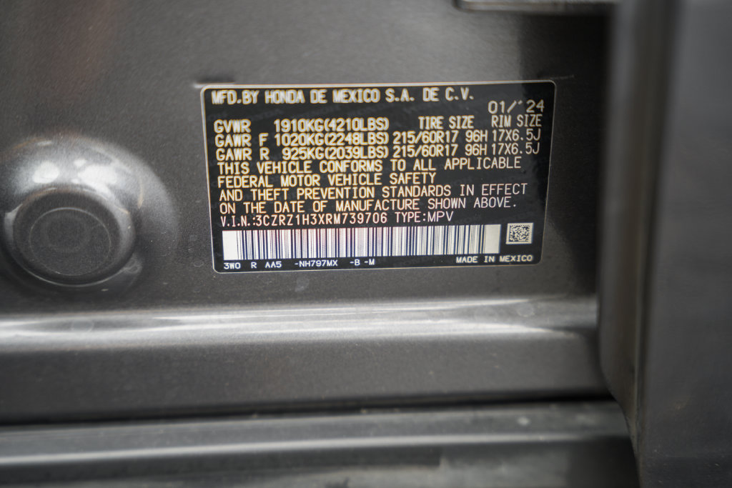 Used 2024 Honda HR-V LX image 35