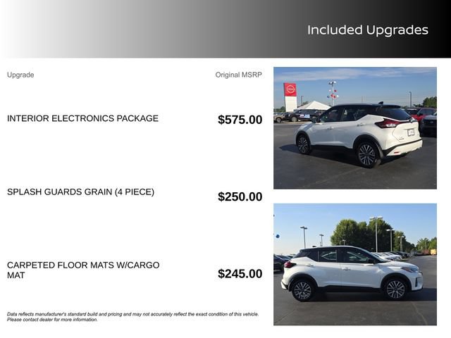 Certified 2024 Nissan Kicks SV w/ Interior Electronics Package FWD image 14