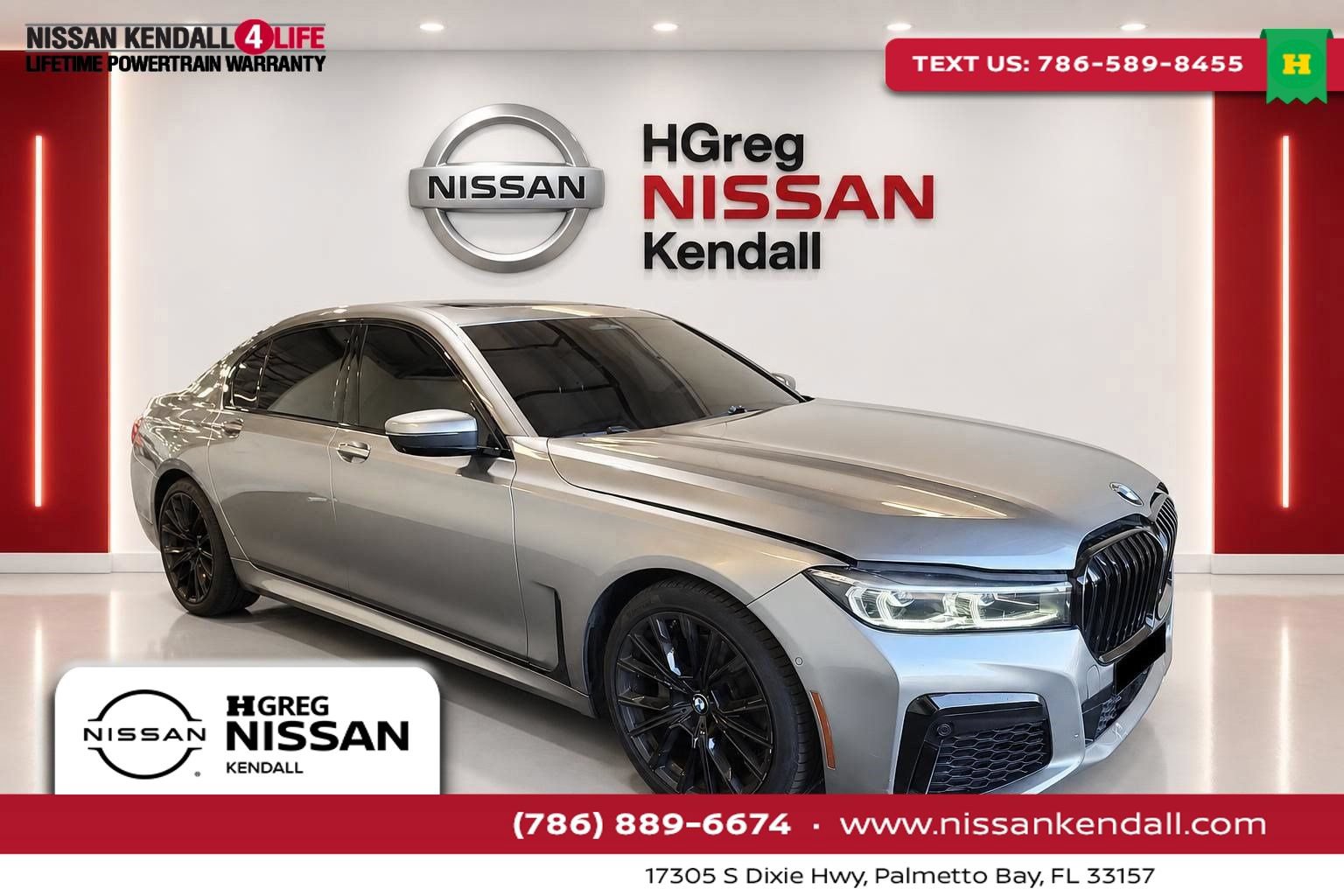 Used 2021 BMW 740i w/ M Sport Package RWD image 1