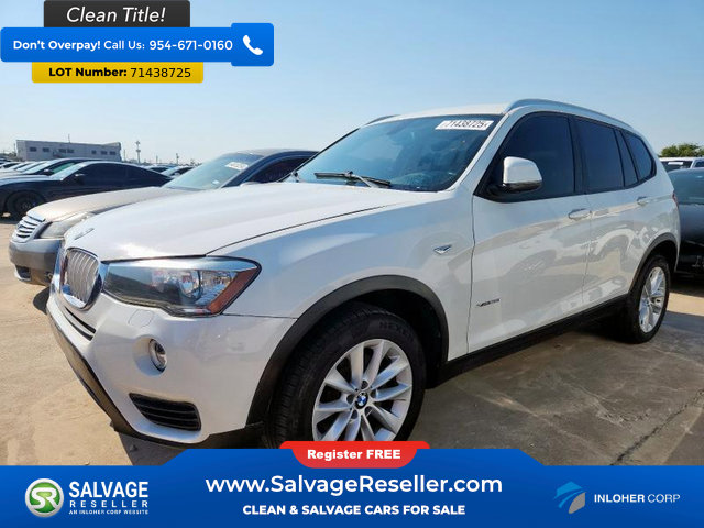 Used 2017 BMW X3 xDrive28i