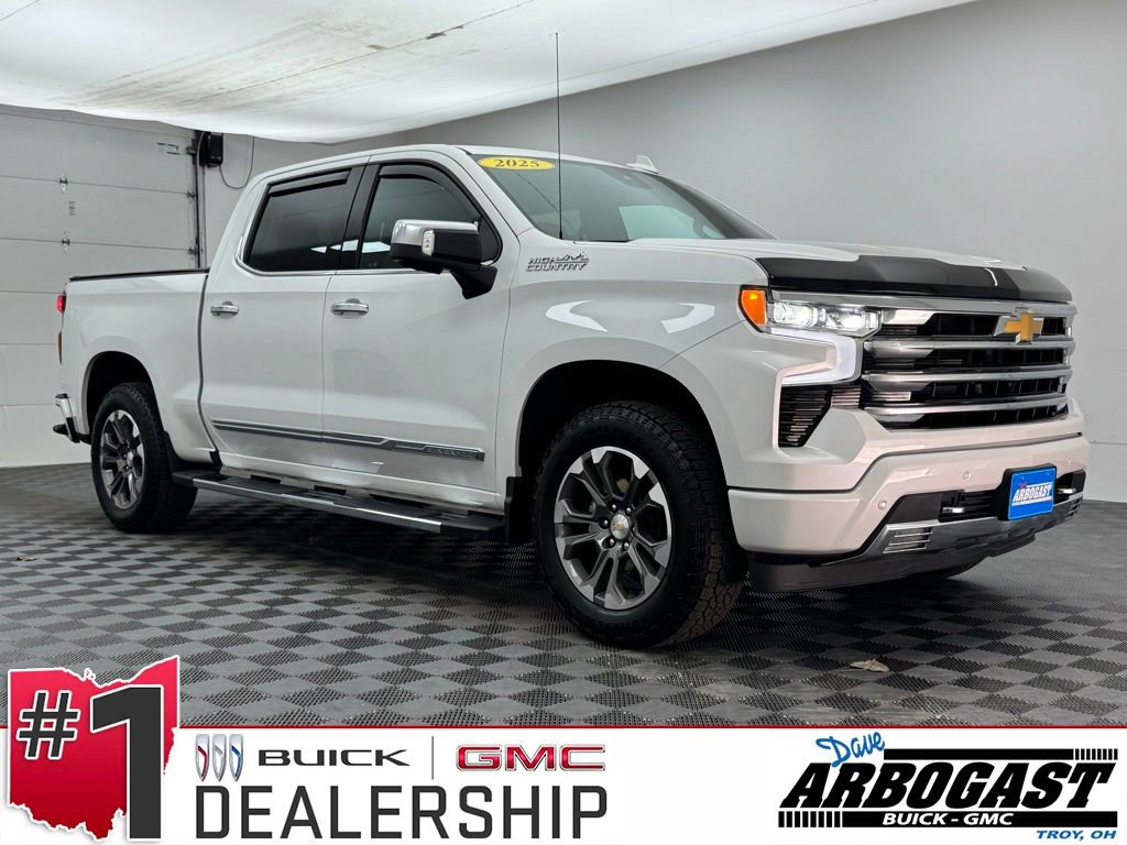 Used 2025 Chevrolet Silverado 1500 High Country w/ Technology Package AWD/4WD image 1