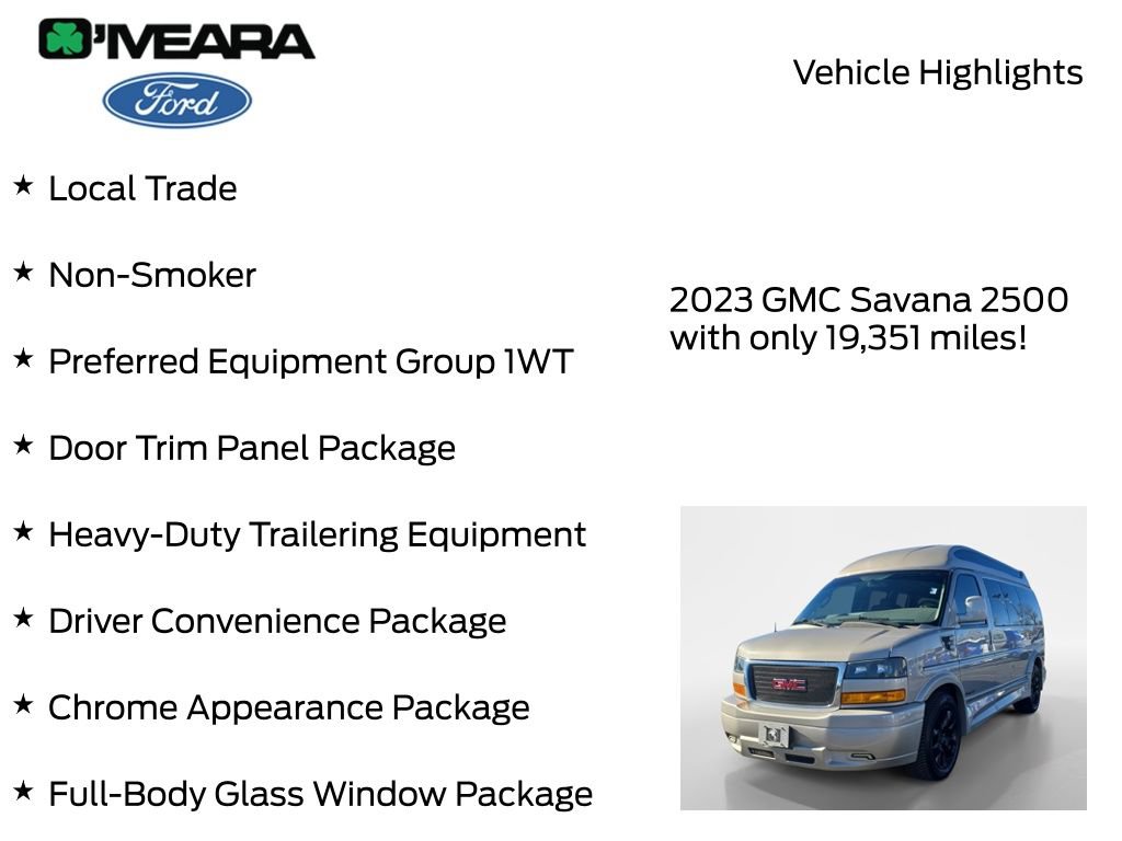 Used 2023 GMC Savana 2500 Work Van image 7