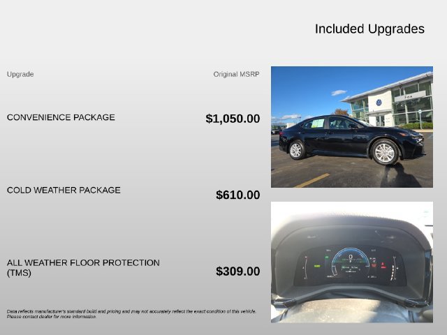Used 2025 Toyota Camry LE w/ Convenience Package AWD/4WD image 4