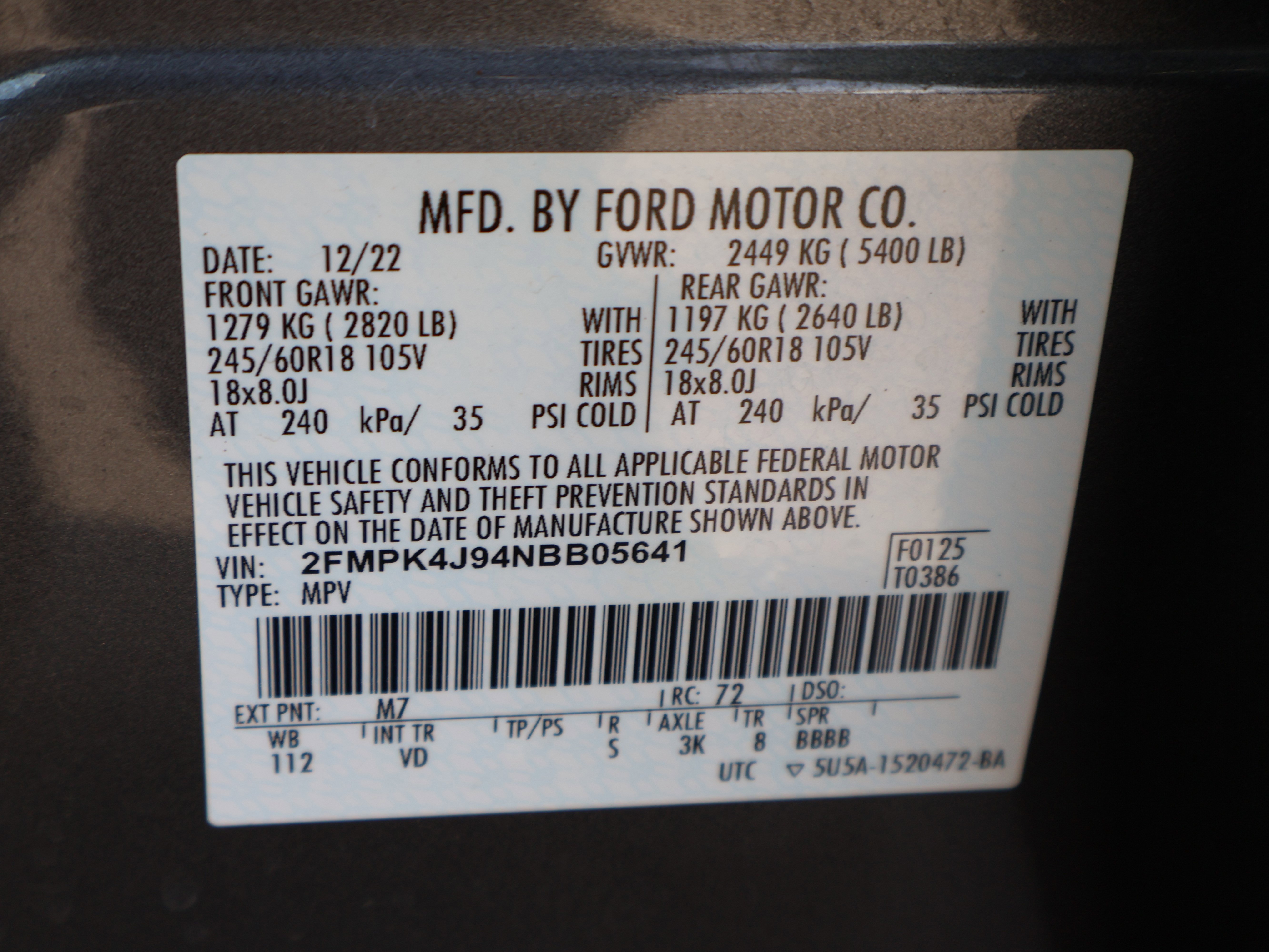 Used 2022 Ford Edge SEL image 39