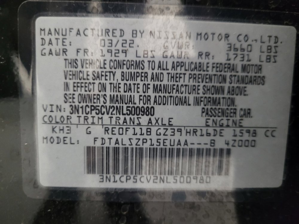 Used 2022 Nissan Kicks SV FWD image 33