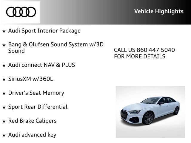 Certified 2024 Audi S4 Premium Plus AWD/4WD image 42