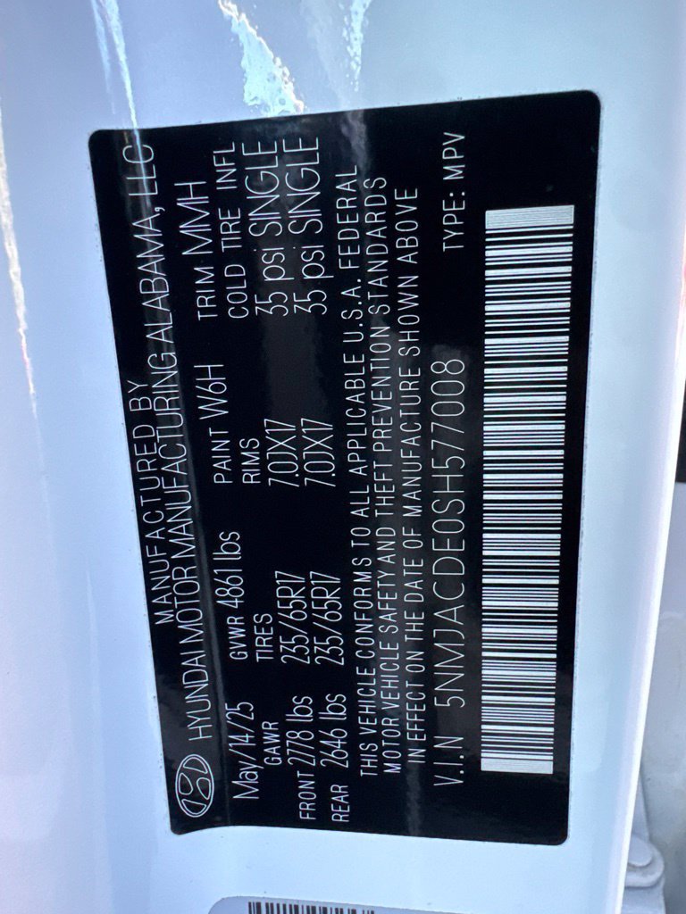 Certified 2025 Hyundai Tucson SE AWD/4WD image 11