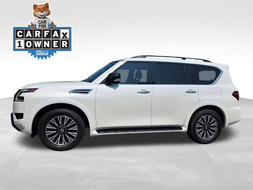 Used 2023 Nissan Armada SL w/ Midnight Edition Package RWD image 3