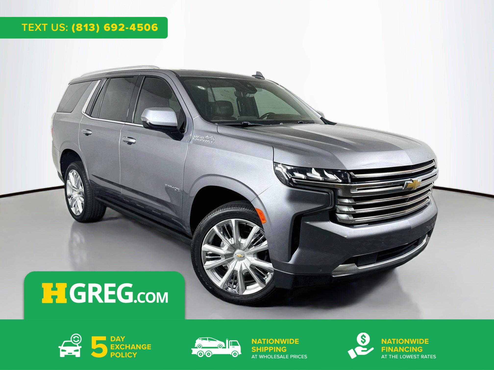Used 2021 Chevrolet Tahoe High Country w/ Premium Package RWD video 1