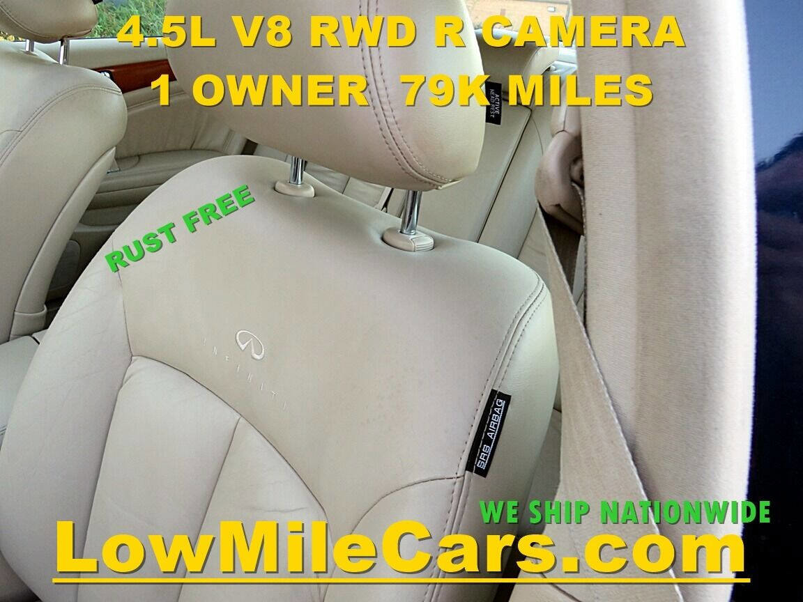 Used 2004 INFINITI Q45 Luxury RWD image 61