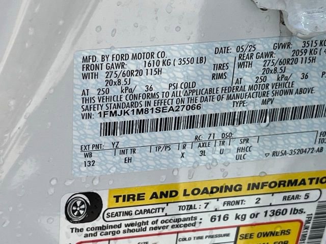 Used 2025 Ford Expedition Max Platinum AWD/4WD image 33