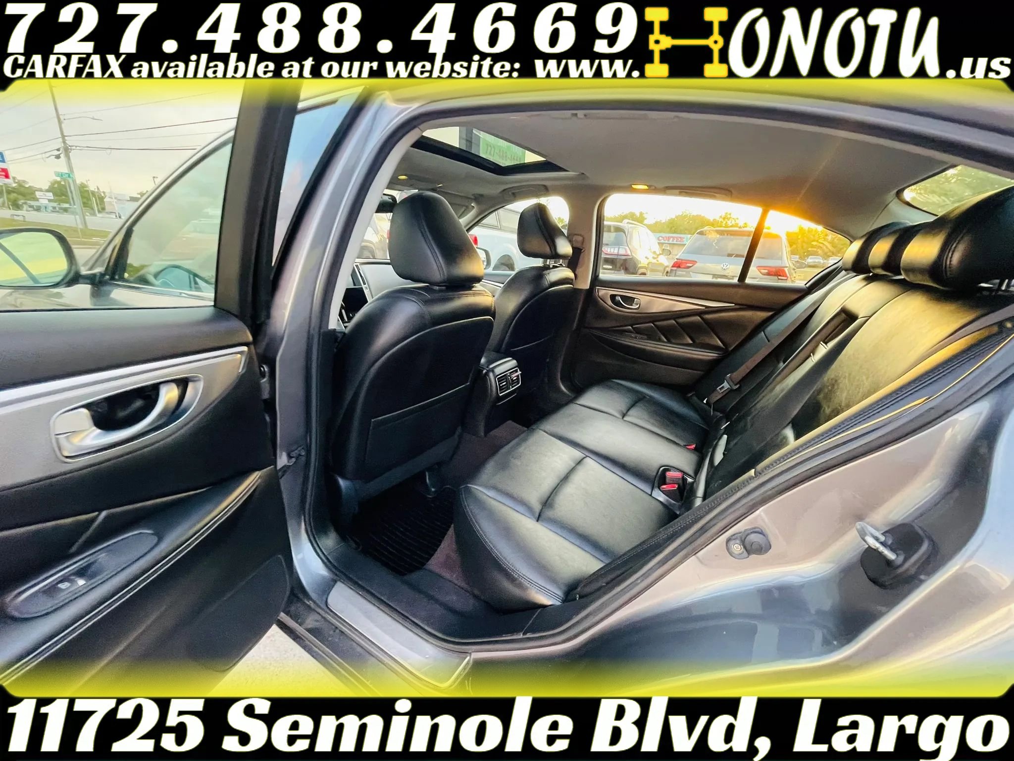 Used 2014 INFINITI Q50 Premium w/ Navigation Package AWD/4WD image 13