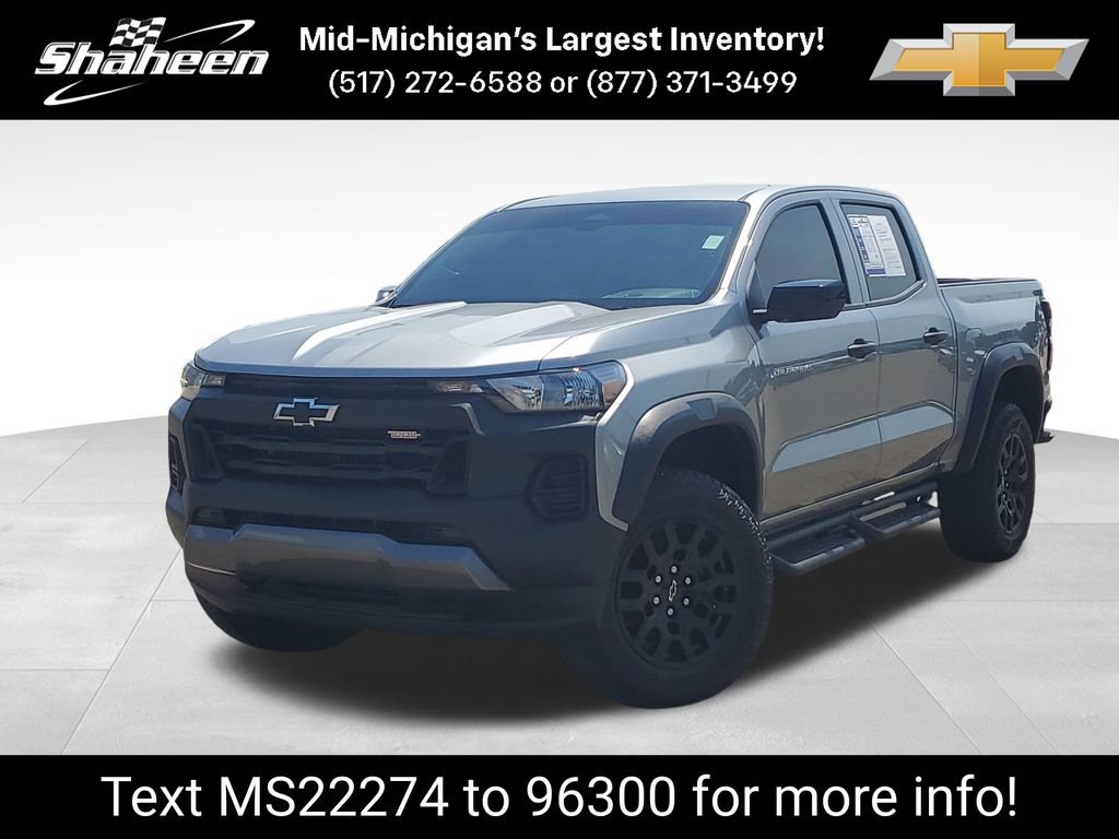Used 2023 Chevrolet Colorado Trail Boss w/ Advanced Trailering Package AWD/4WD image 1