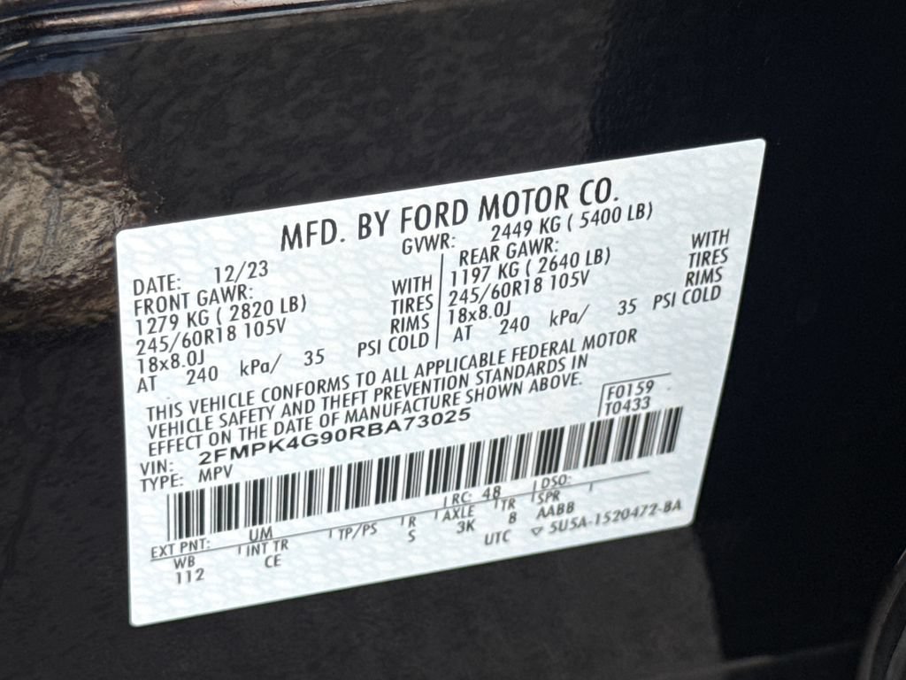 Used 2024 Ford Edge SE AWD/4WD image 28