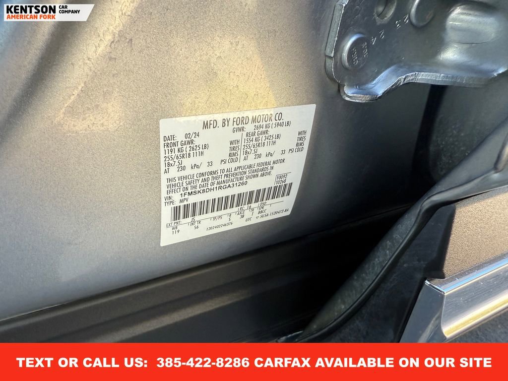 Used 2024 Ford Explorer XLT w/ Equipment Group 202A image 40