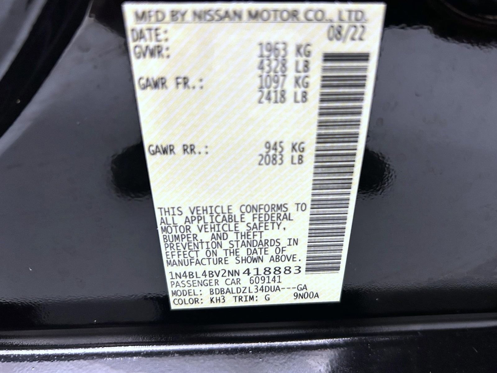 Used 2022 Nissan Altima 2.5 S w/ Driver Assist Package FWD image 25