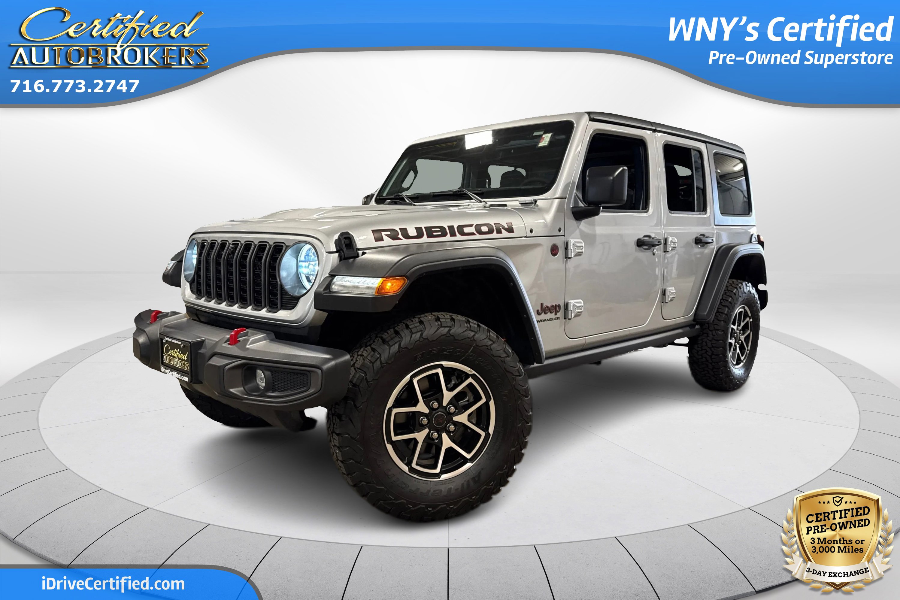 Used 2024 Jeep Wrangler Unlimited Rubicon w/ Technology Group