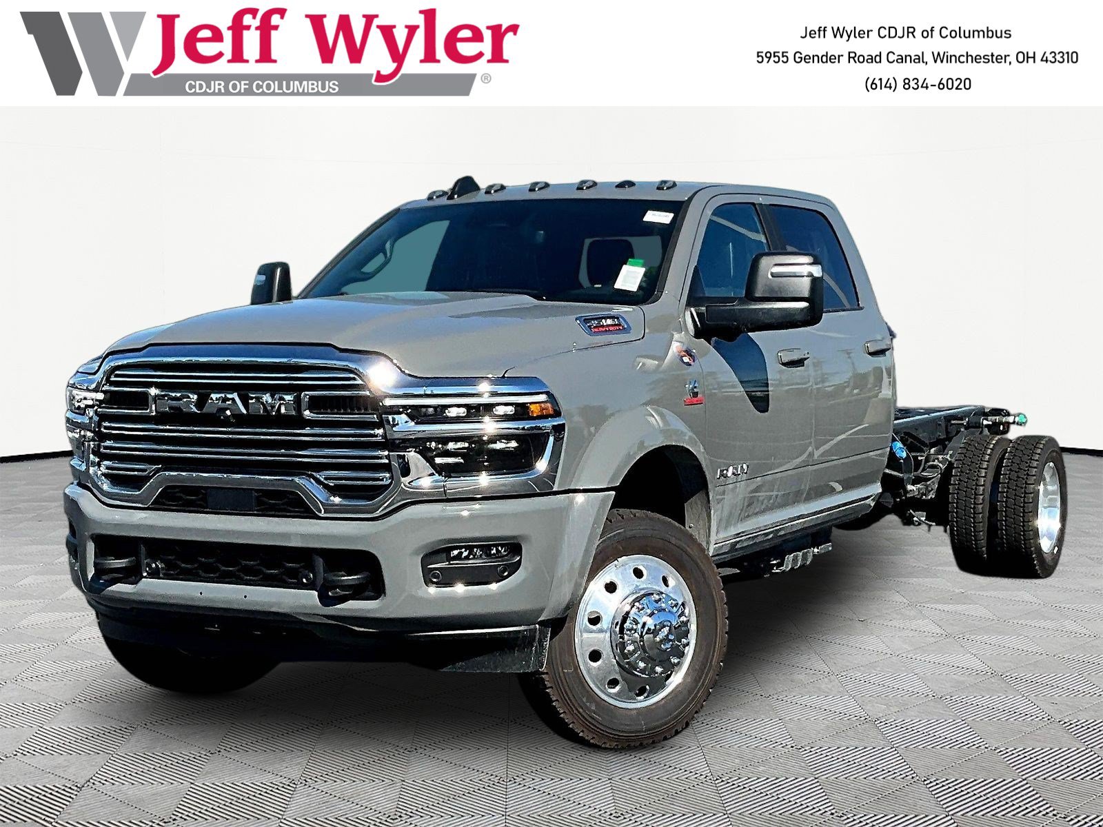 New 2027 RAM 4500 4x4 Crew Cab DRW w/ Laramie Trim Package