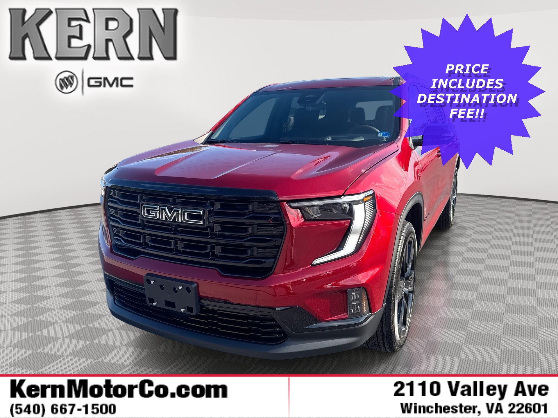 New 2026 GMC Acadia Elevation w/ Black Edition AWD/4WD image 1