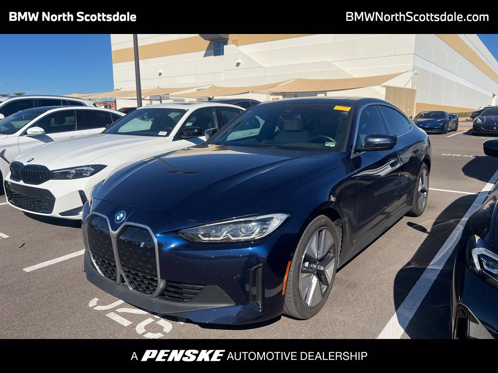 Certified 2023 BMW i4 eDrive40 w/ Premium Package RWD image 1