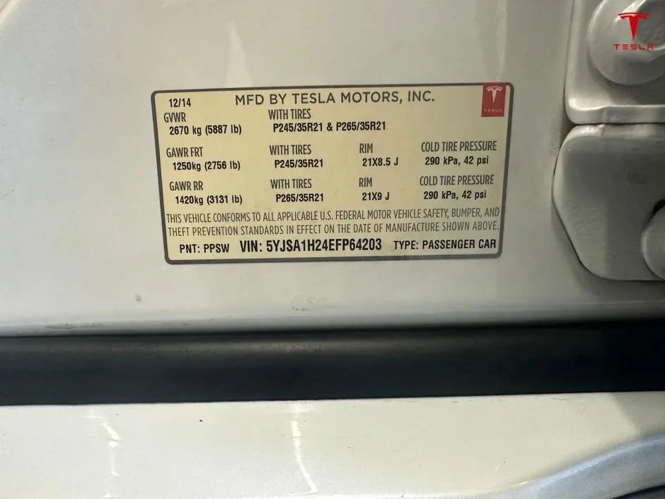 Used 2014 Tesla Model S P85D AWD/4WD image 22