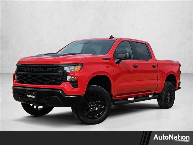 New 2026 Chevrolet Silverado 1500 Custom Trail Boss w/ Turbomax Blackout Package
