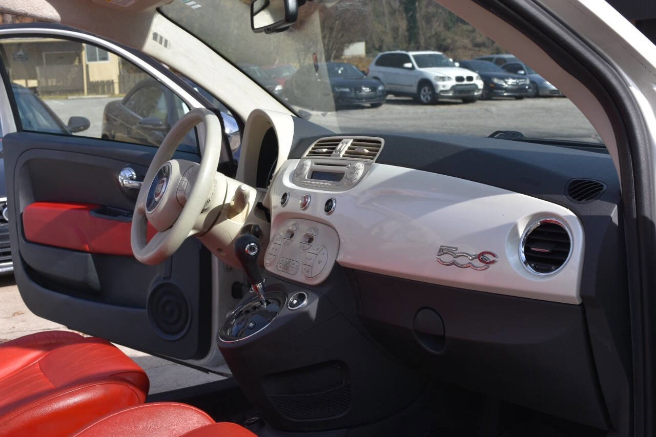 Used 2015 FIAT 500 Lounge w/ Luxury Leather Package image 40