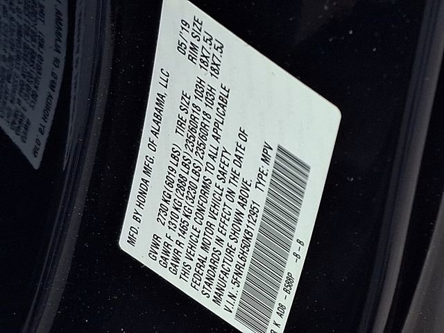 Certified 2019 Honda Odyssey EX image 27
