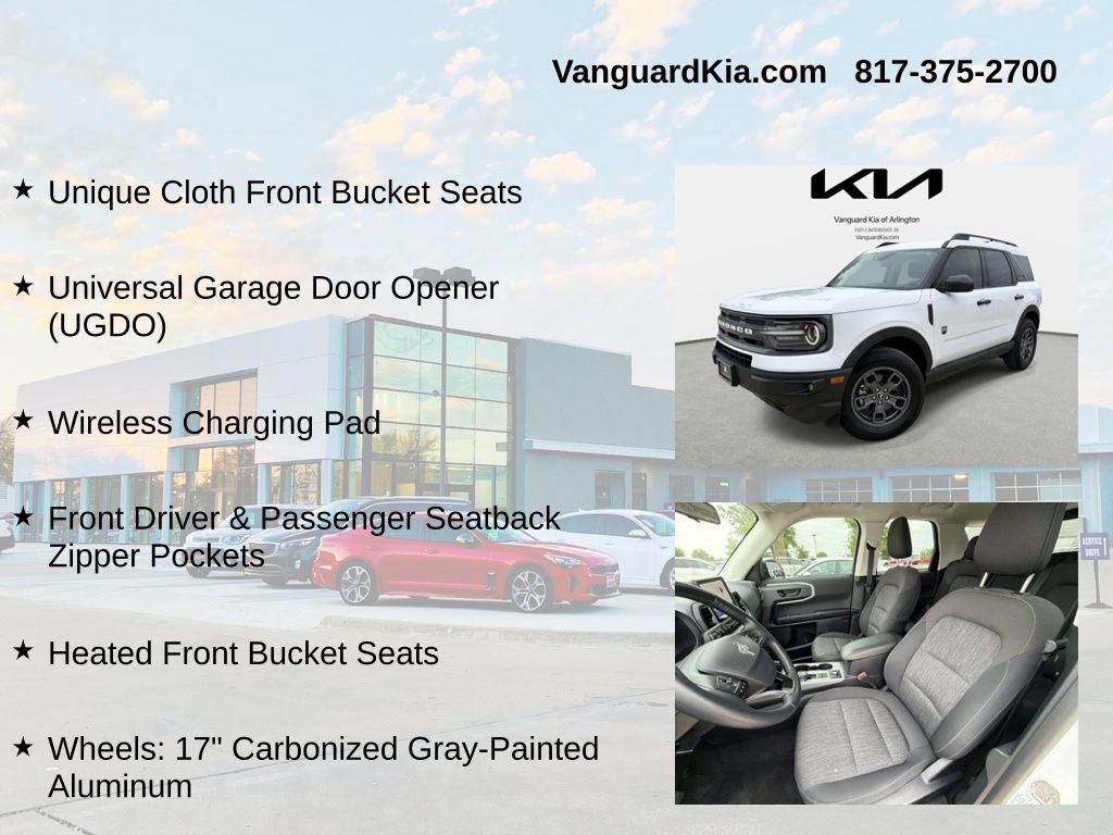 Used 2023 Ford Bronco Sport Big Bend w/ Convenience Package AWD/4WD image 18