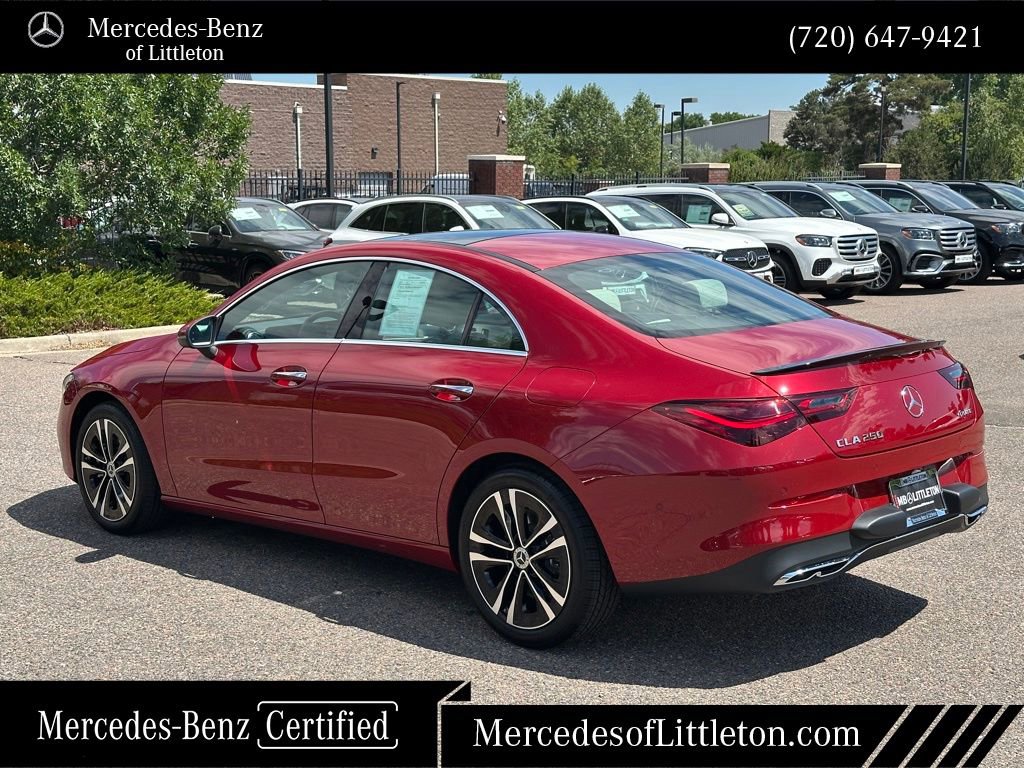 Certified 2025 Mercedes-Benz CLA 250 4MATIC image 4