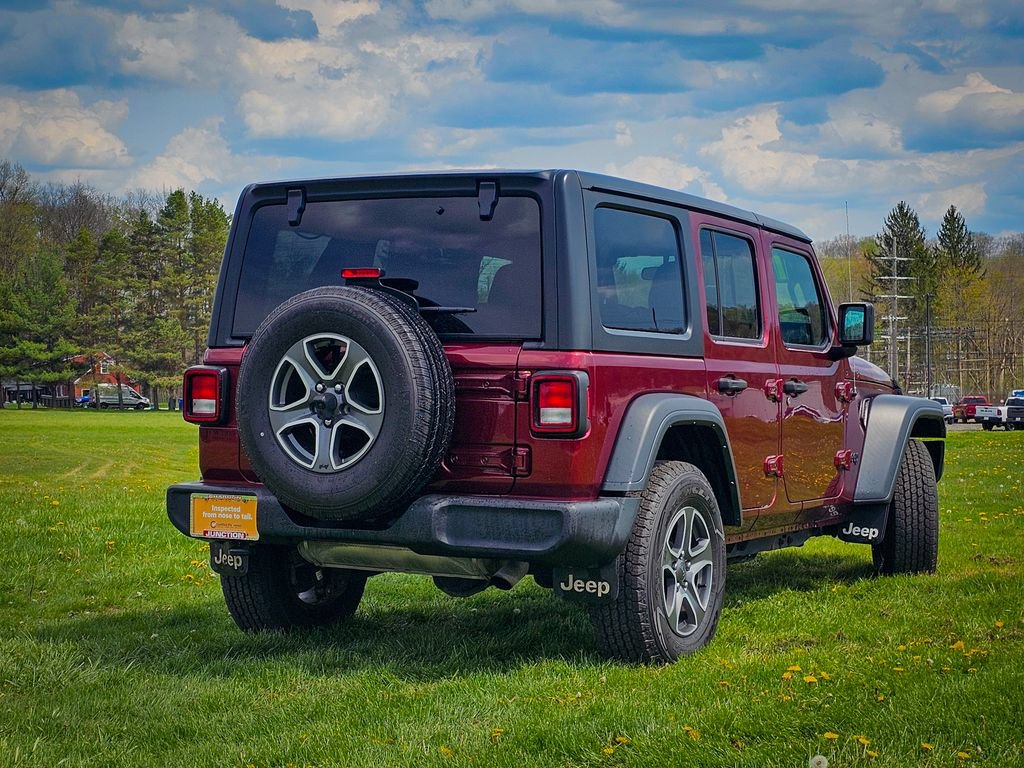 Used 2021 Jeep Wrangler Unlimited Sport AWD/4WD image 3