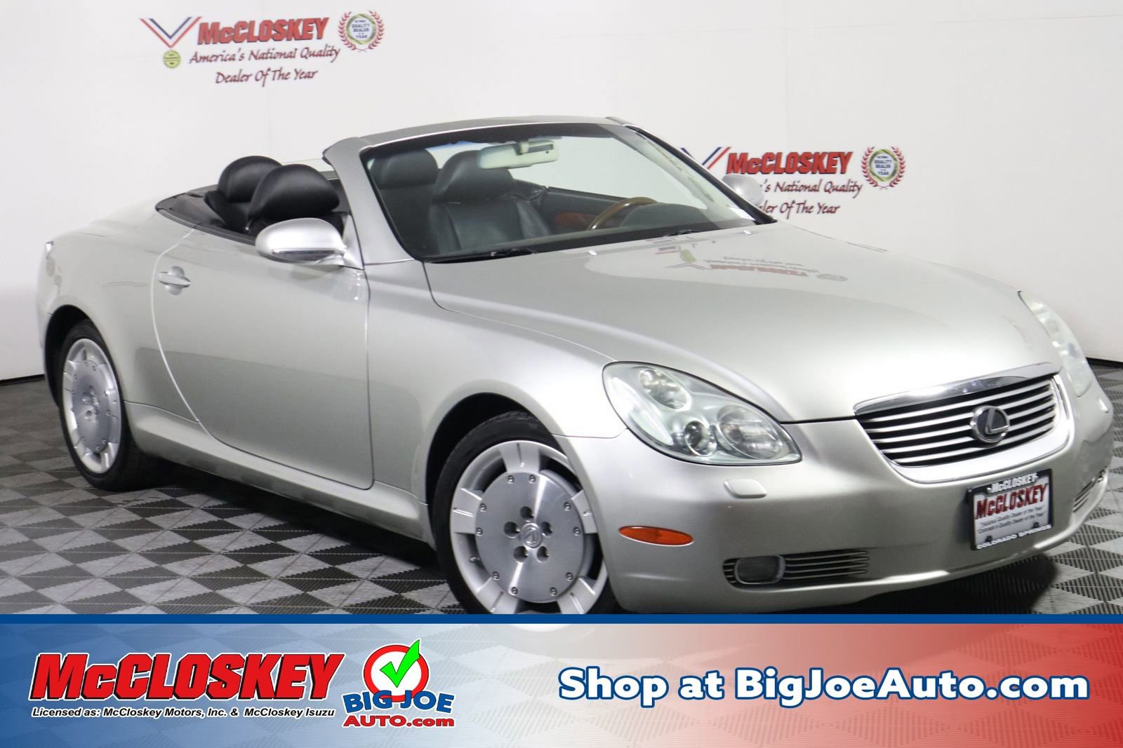 Used 2002 Lexus SC 430 Convertible