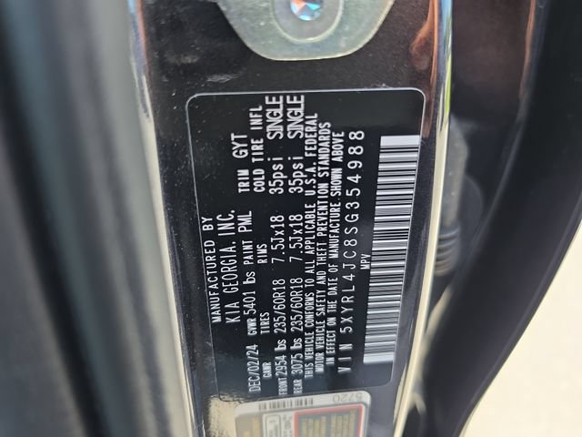 Certified 2025 Kia Sorento S w/ Panoramic Sunroof Package FWD image 29