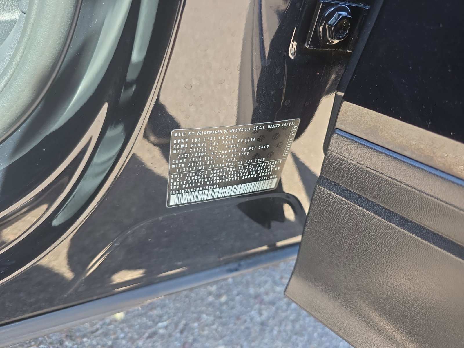 Certified 2022 Volkswagen Tiguan S image 25